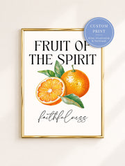 Custom Poster 'Fruit of the Spirit' - Faithfulness