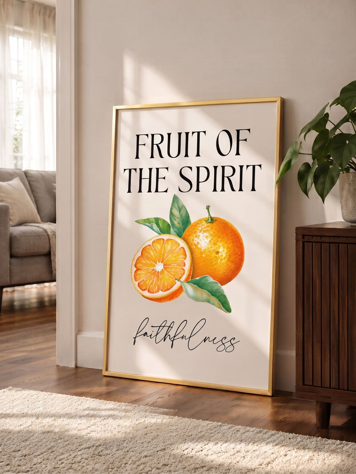 Custom Poster 'Fruit of the Spirit' - Faithfulness