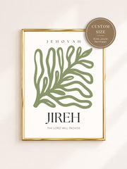 Custom Poster 'Jehovah Jireh'