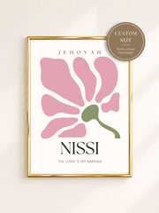 Custom Poster 'Jehovah Nissi'