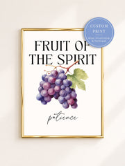 Custom Poster 'Fruit of the Spirit' - Patience