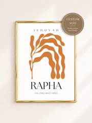 Custom Poster 'Jehovah Rapha'