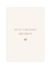 christian birthday card have a blessed birthday