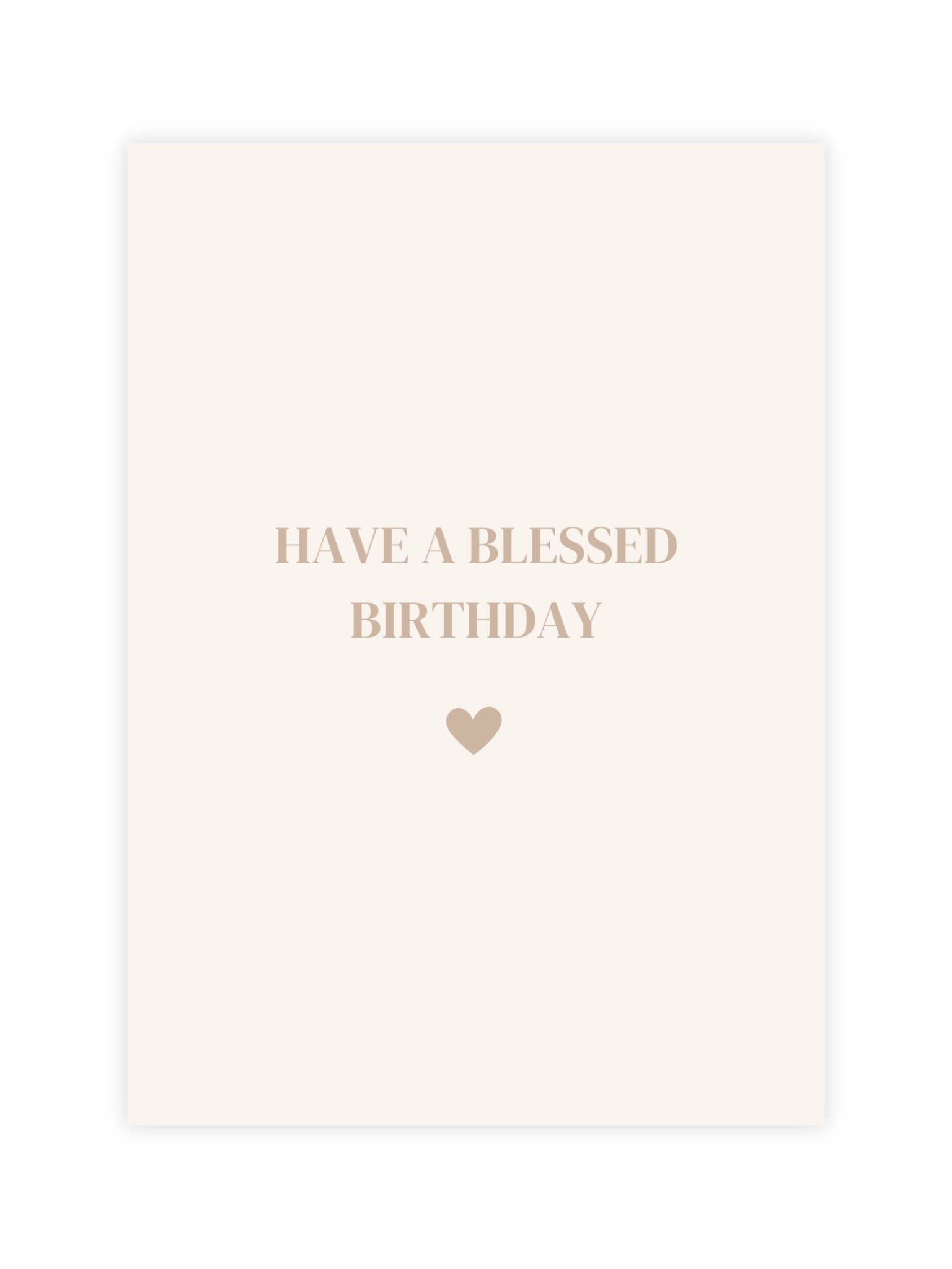 christian birthday card have a blessed birthday