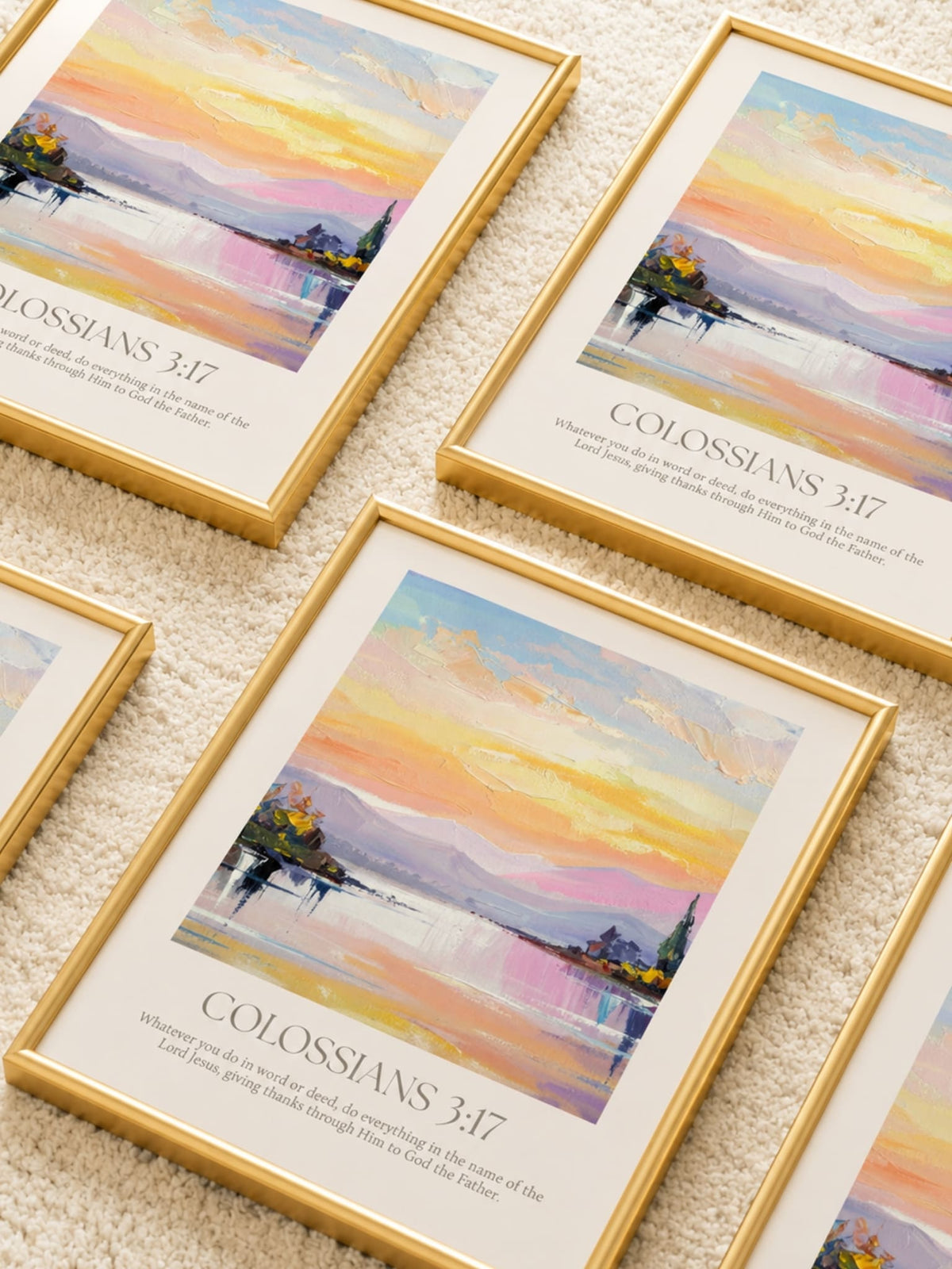 Custom Poster 'Everything In Jesus Name'