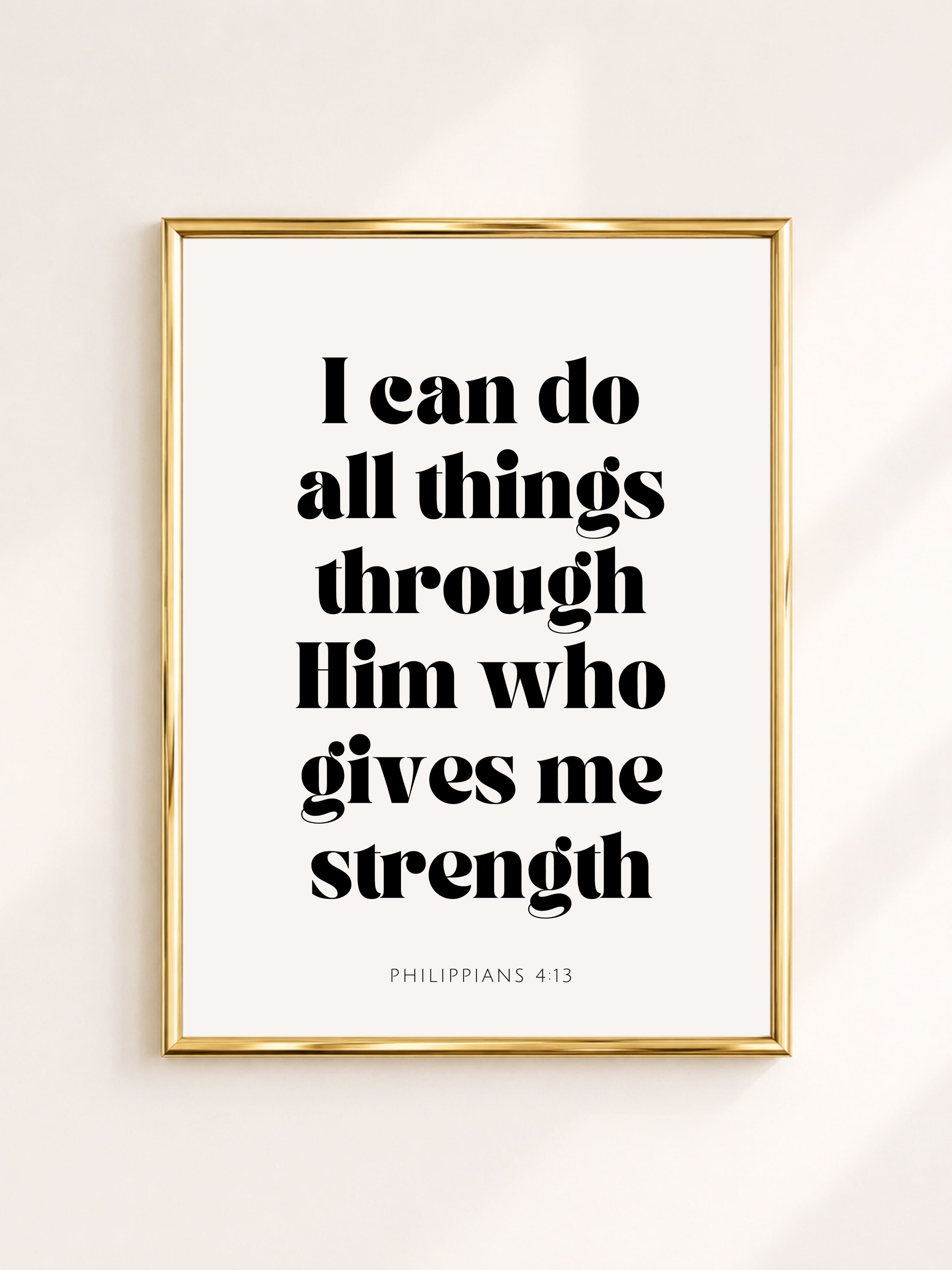 Poster 'I Can Do All Things'