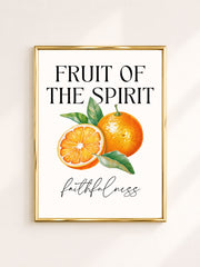 Poster 'Fruit of the Spirit' - Faithfulness