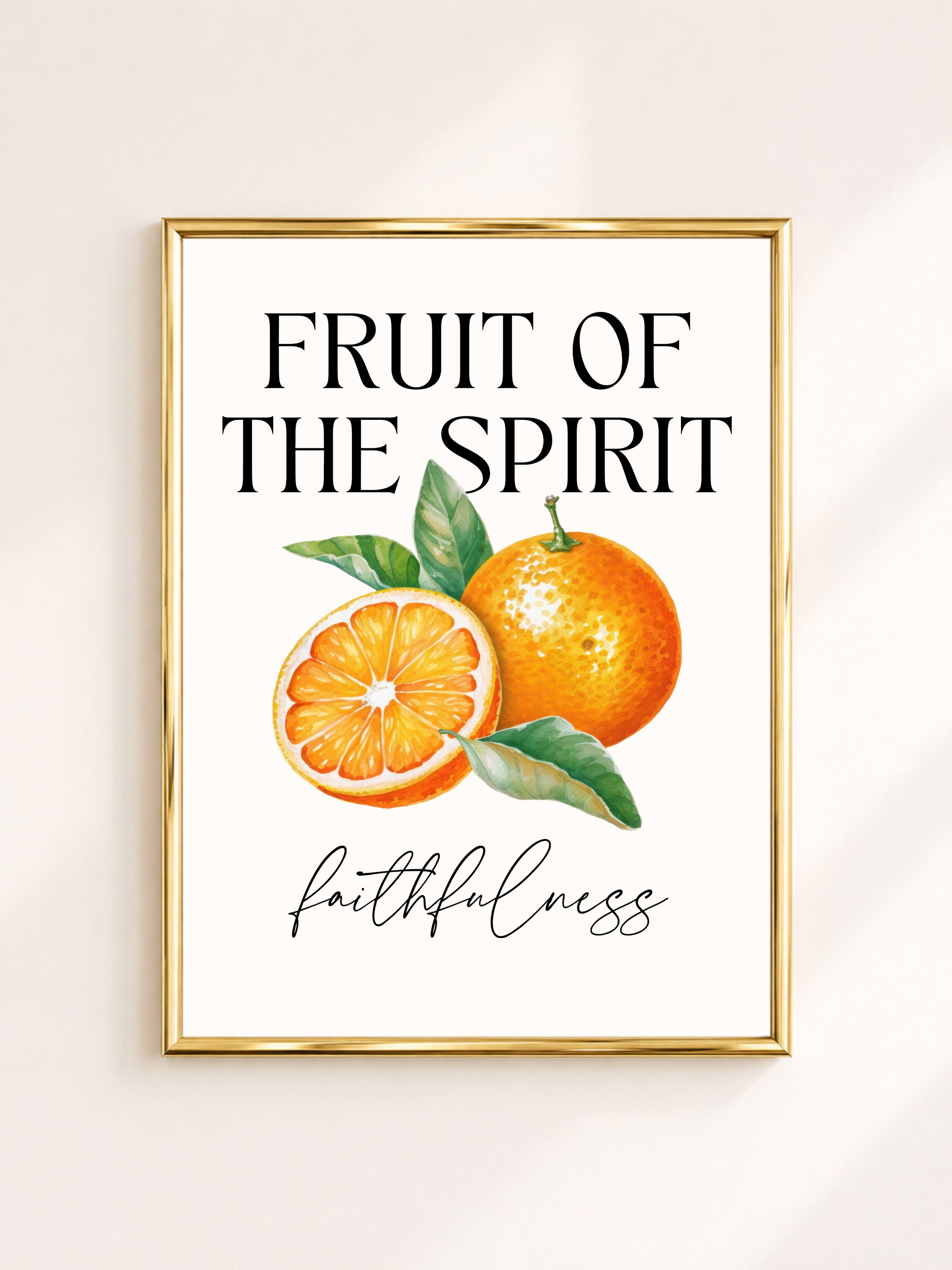Poster 'Fruit of the Spirit' - Faithfulness