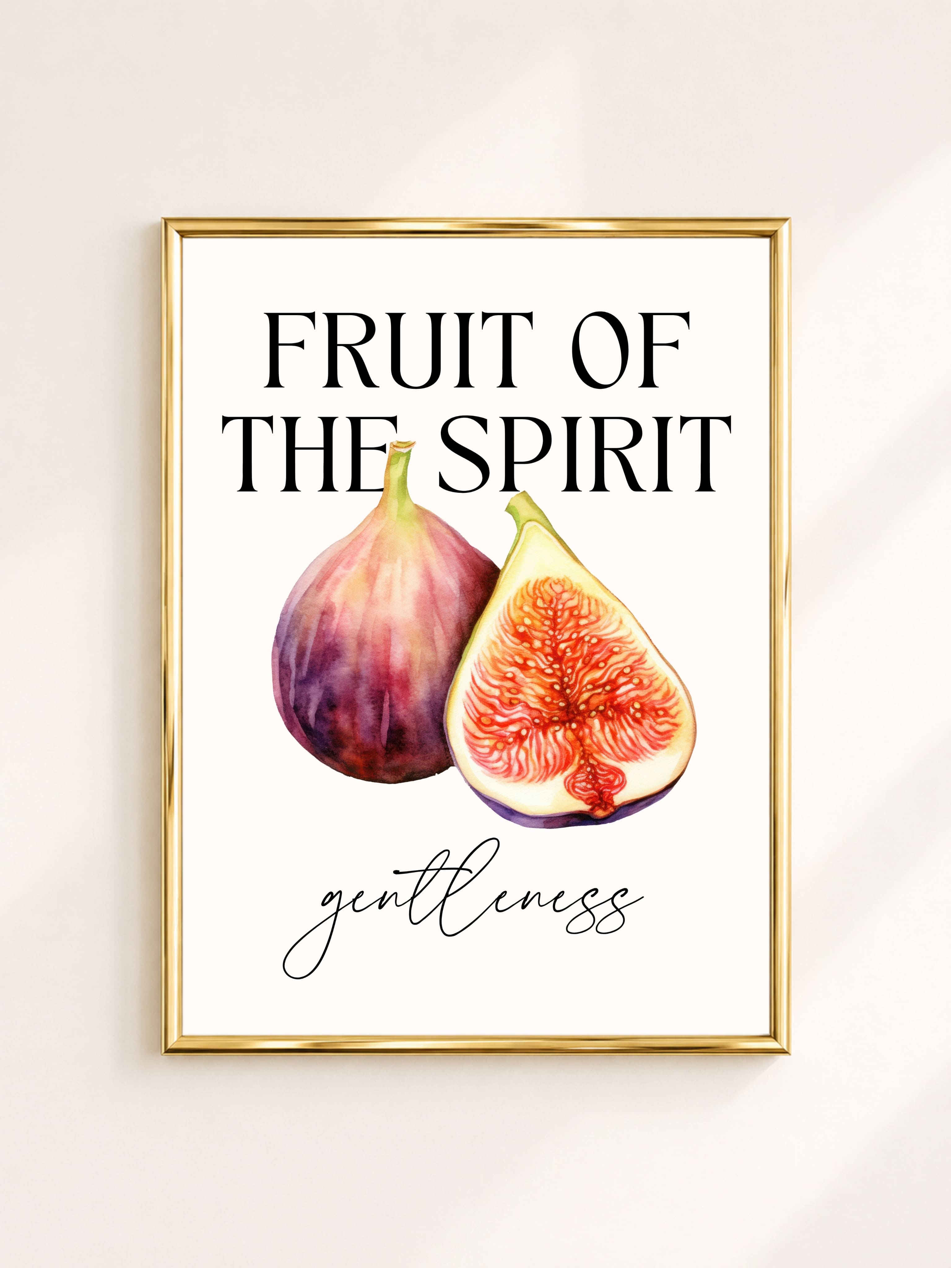 Poster 'Fruit of the Spirit' - Gentleness