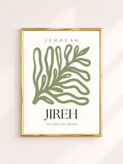 Poster 'Jehovah Jireh'