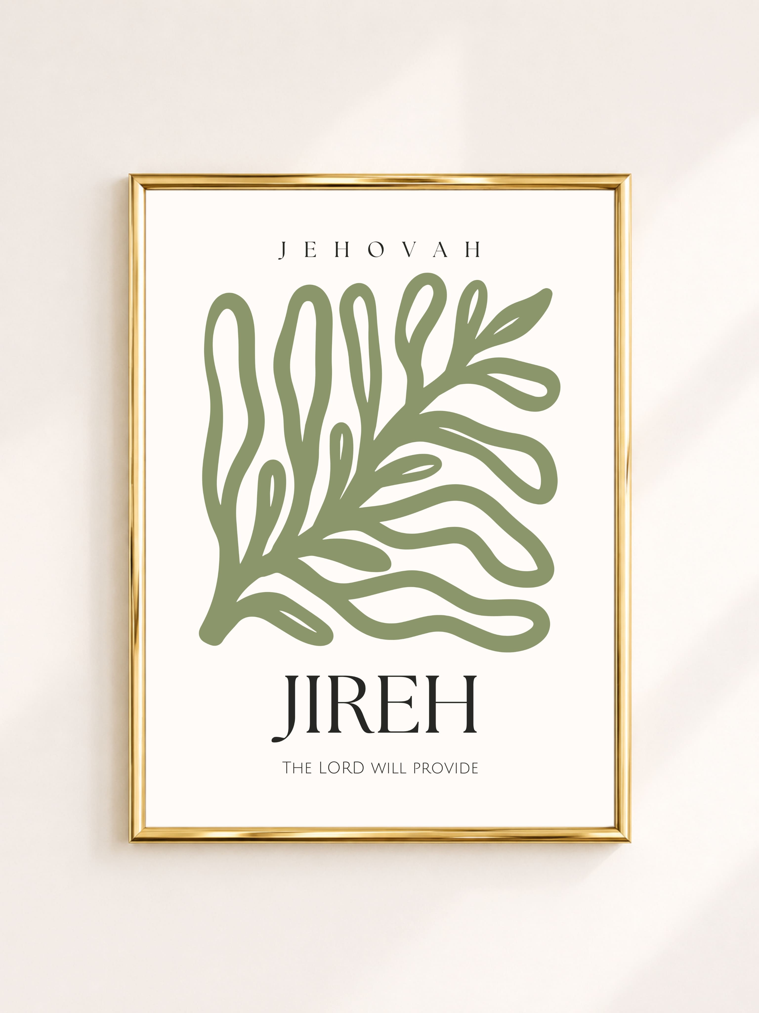 Poster 'Jehovah Jireh'