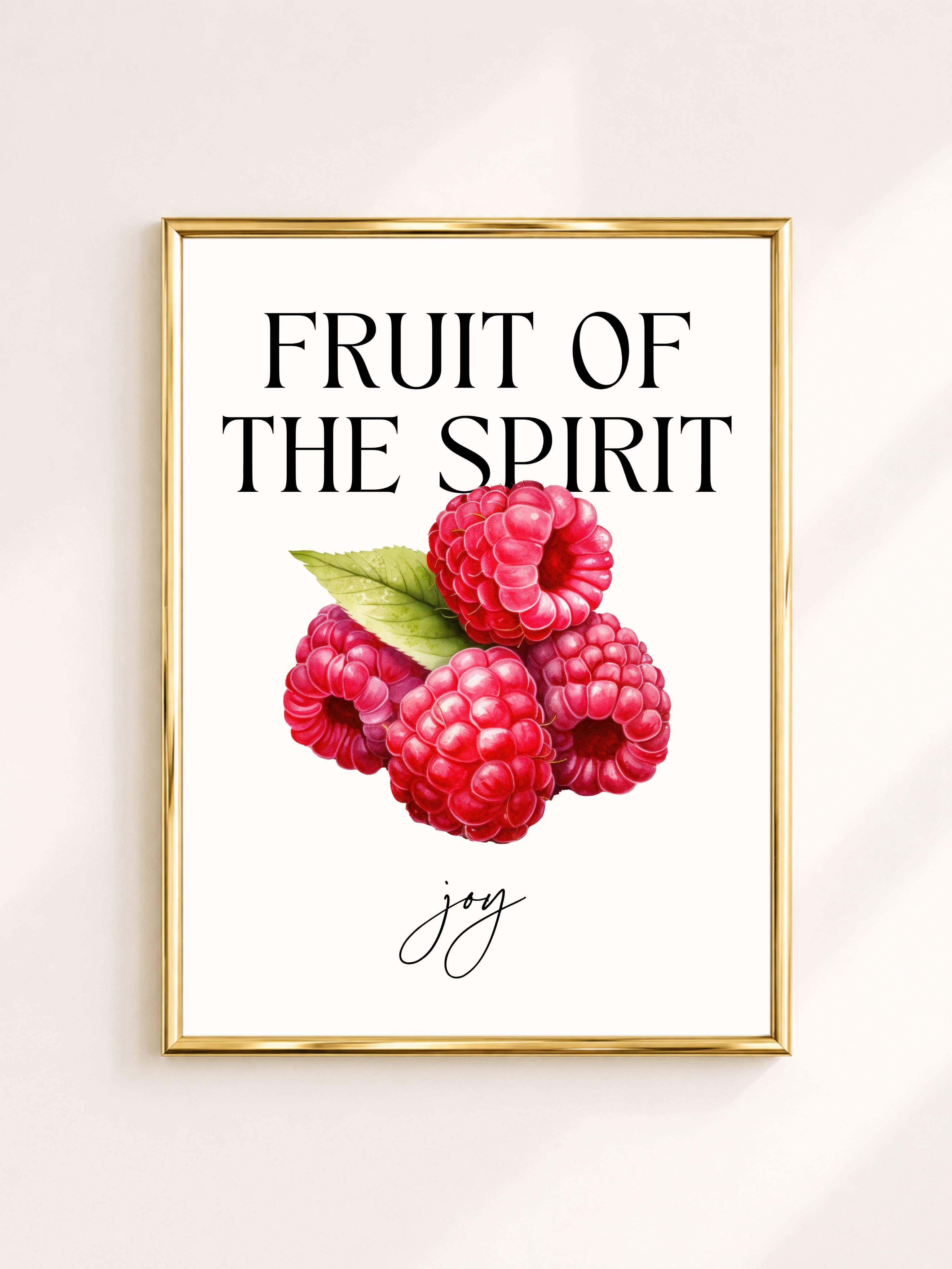 Poster 'Fruit of the Spirit' - Joy