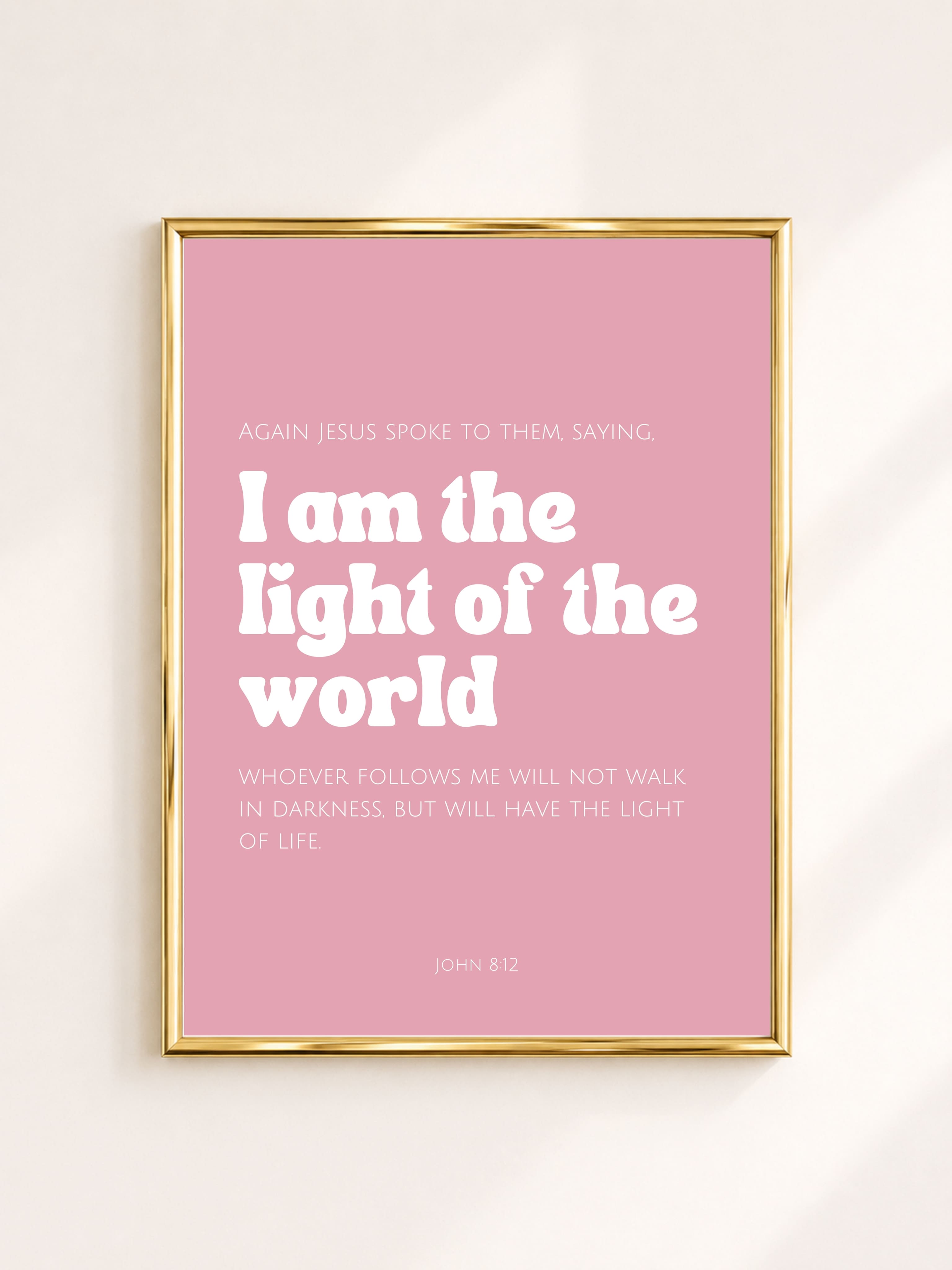 Poster 'Light Of The World'