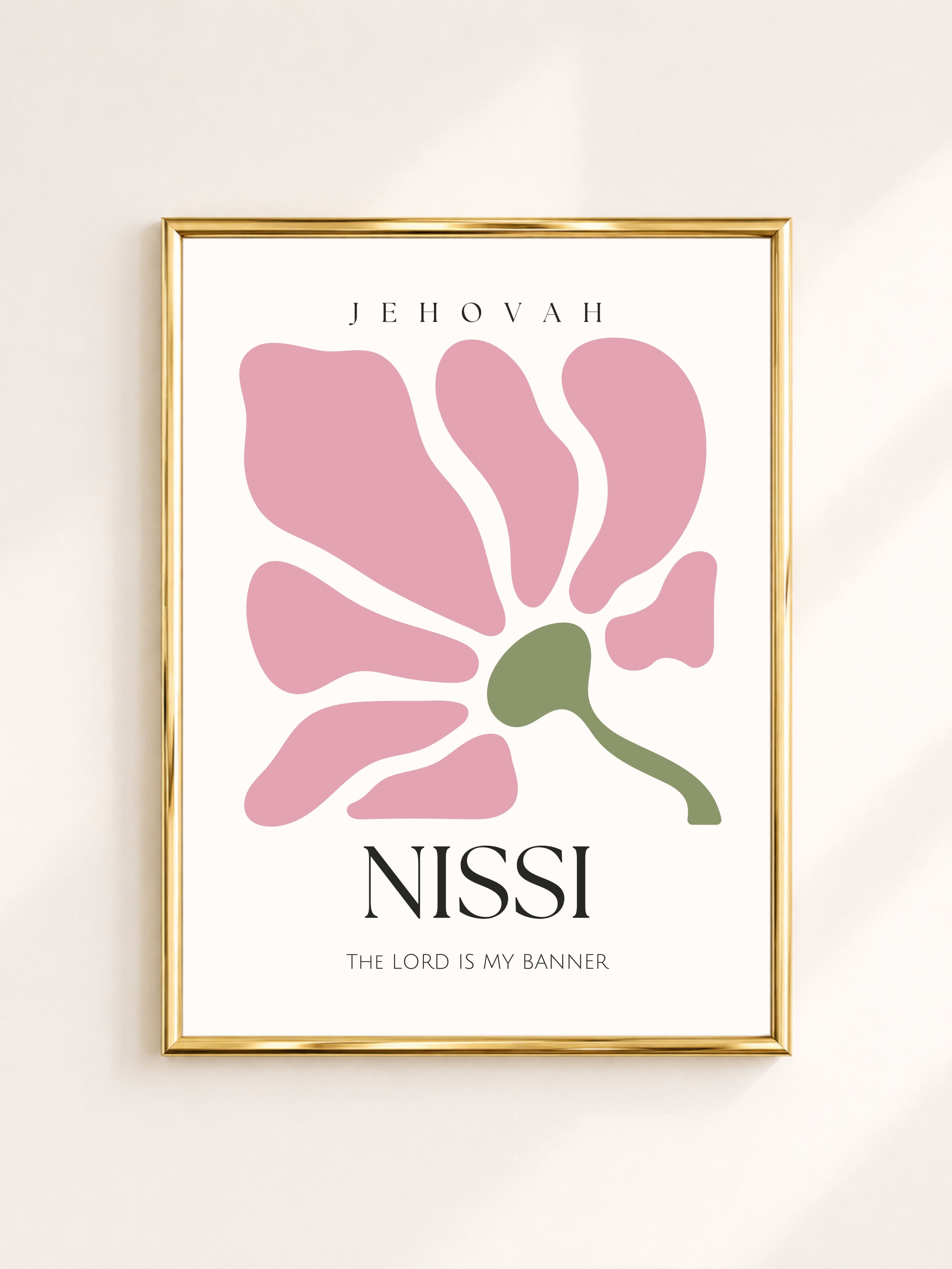Poster 'Jehovah Nissi'