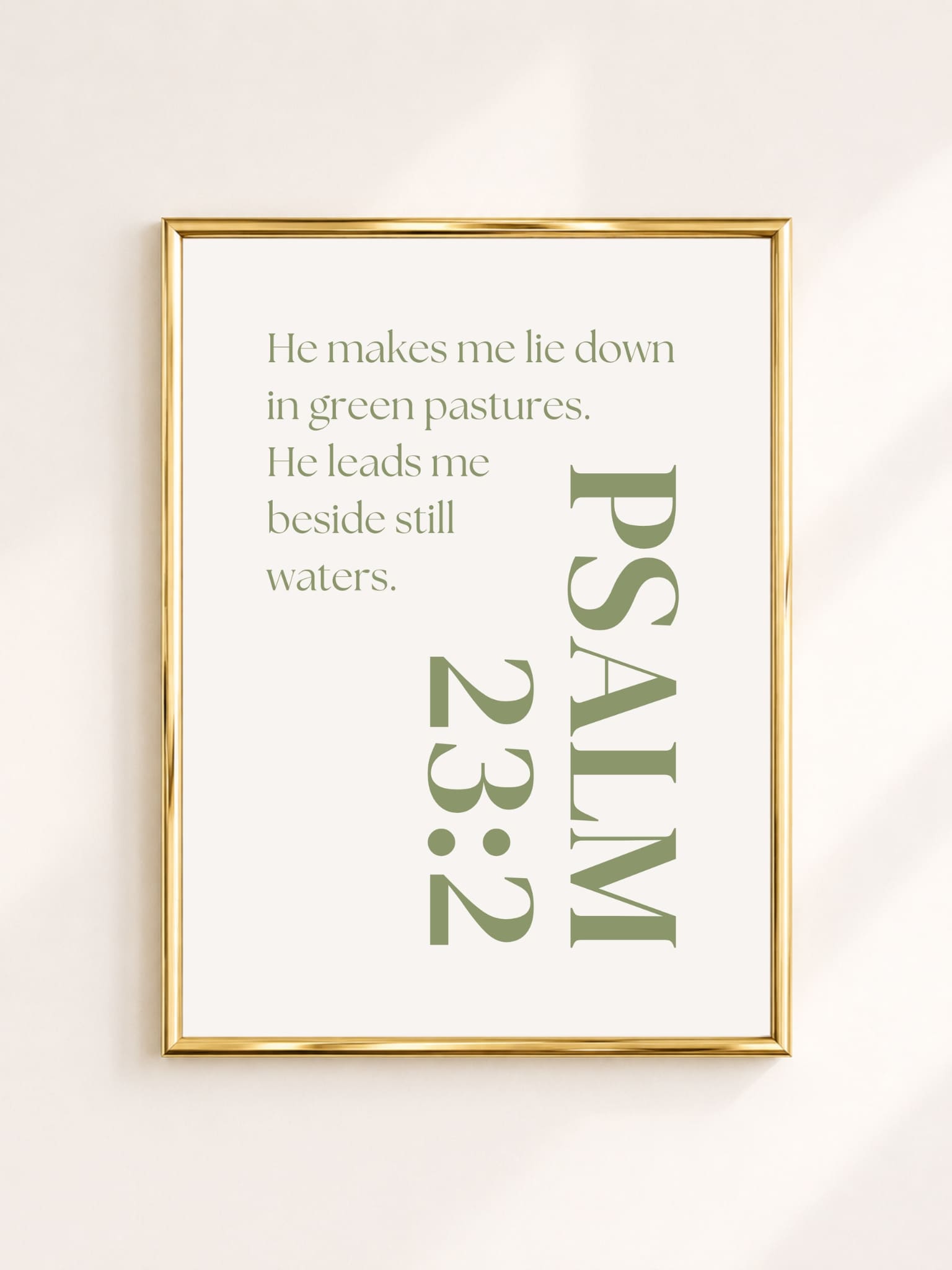 Poster 'Green Pastures'