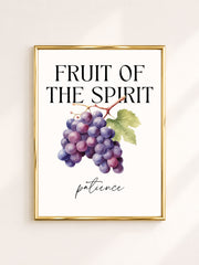 Poster 'Fruit of the Spirit' - Patience