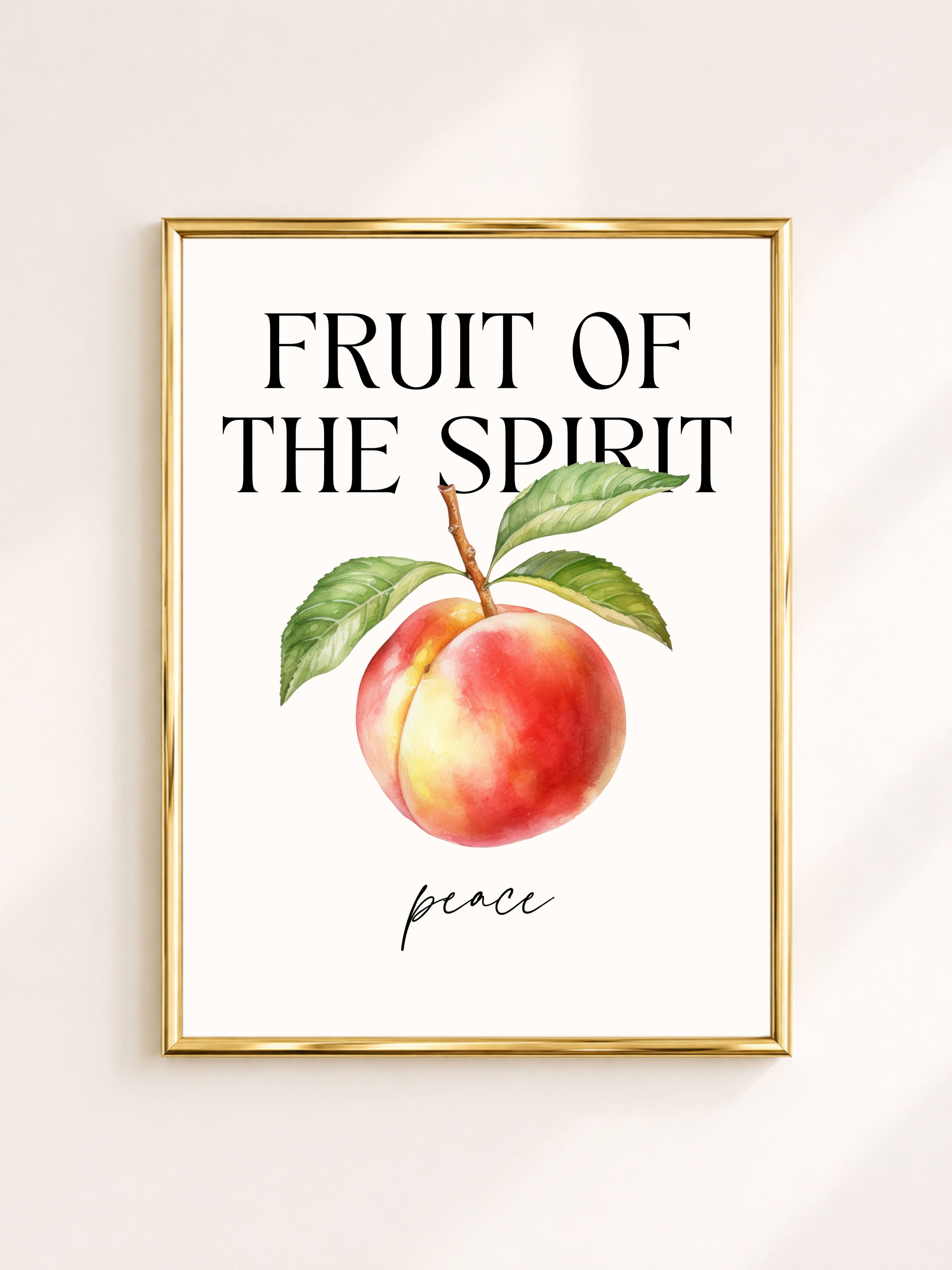 Poster 'Fruit of the Spirit' - Peace