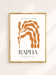 Poster 'Jehovah Rapha'