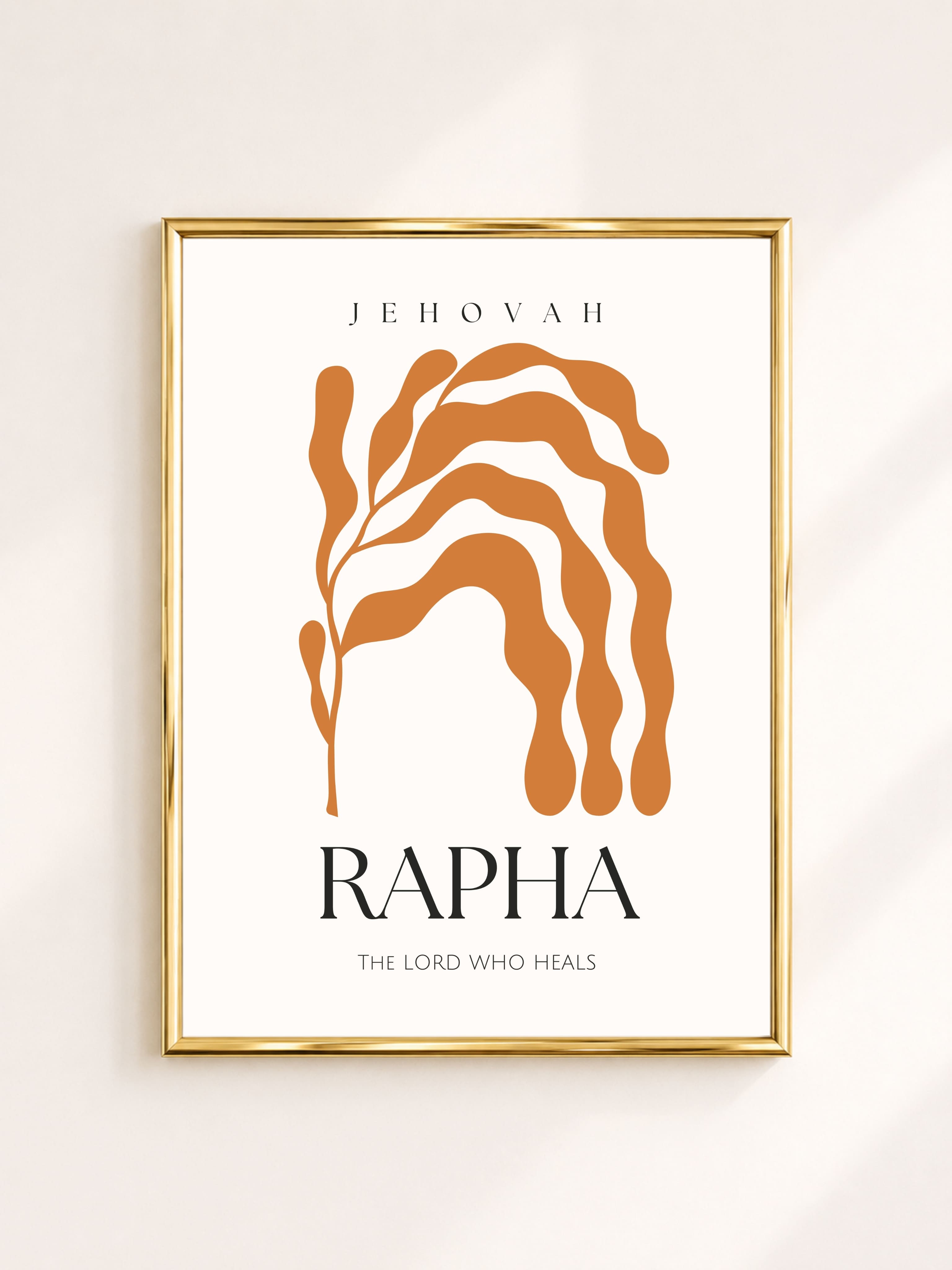 Poster 'Jehovah Rapha'