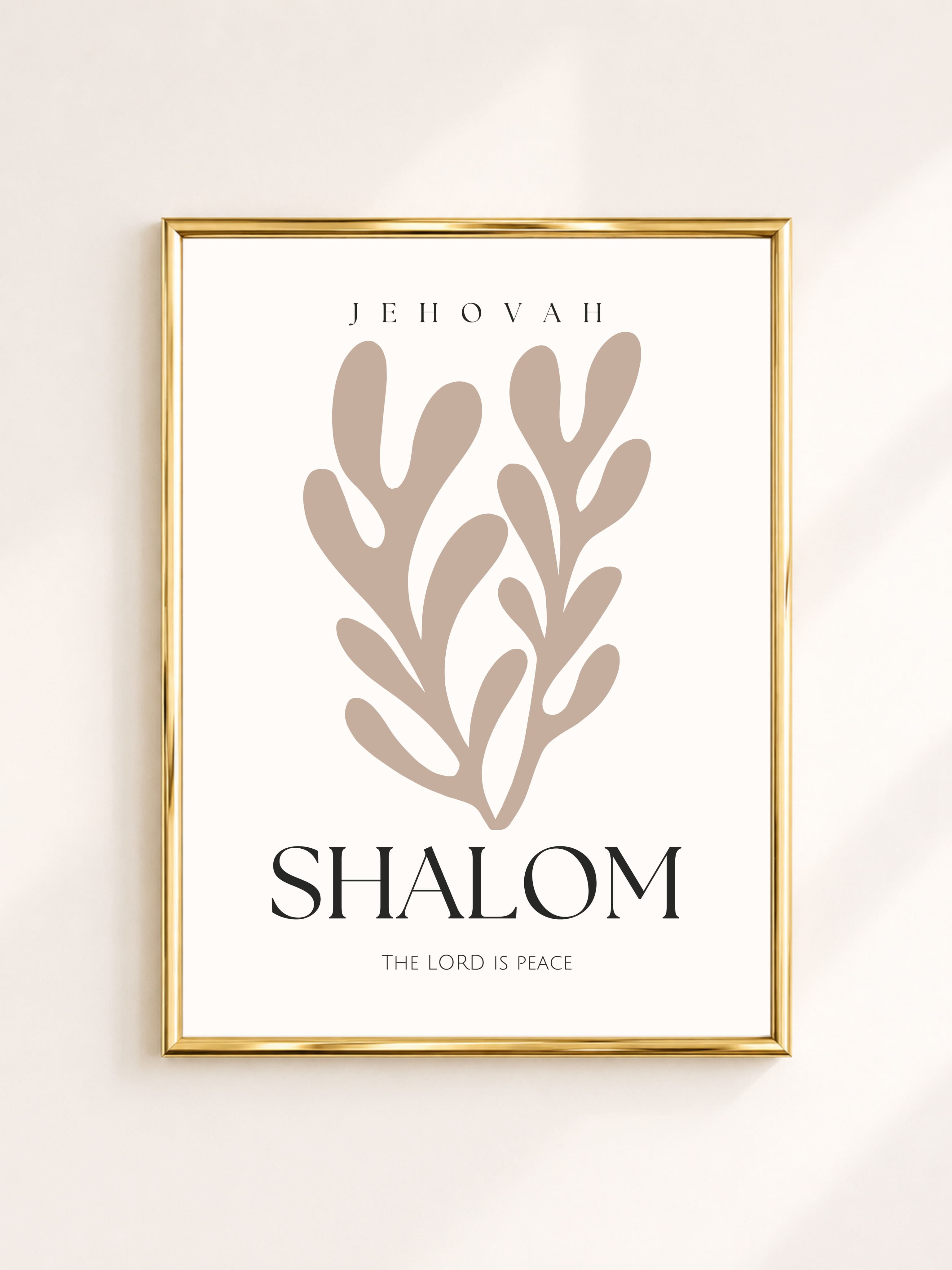 Poster 'Jehovah Shalom'