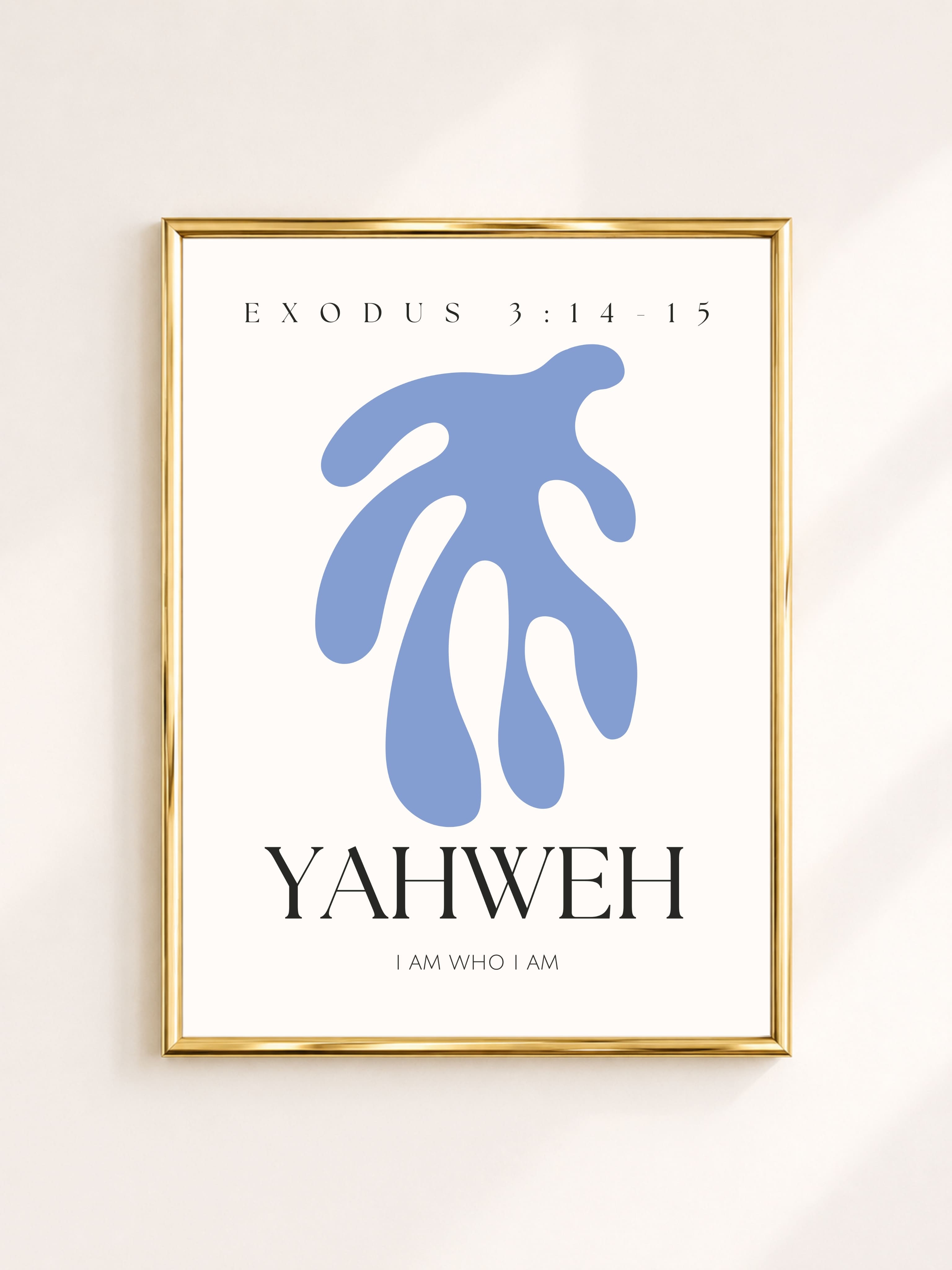 Poster 'Yahweh'