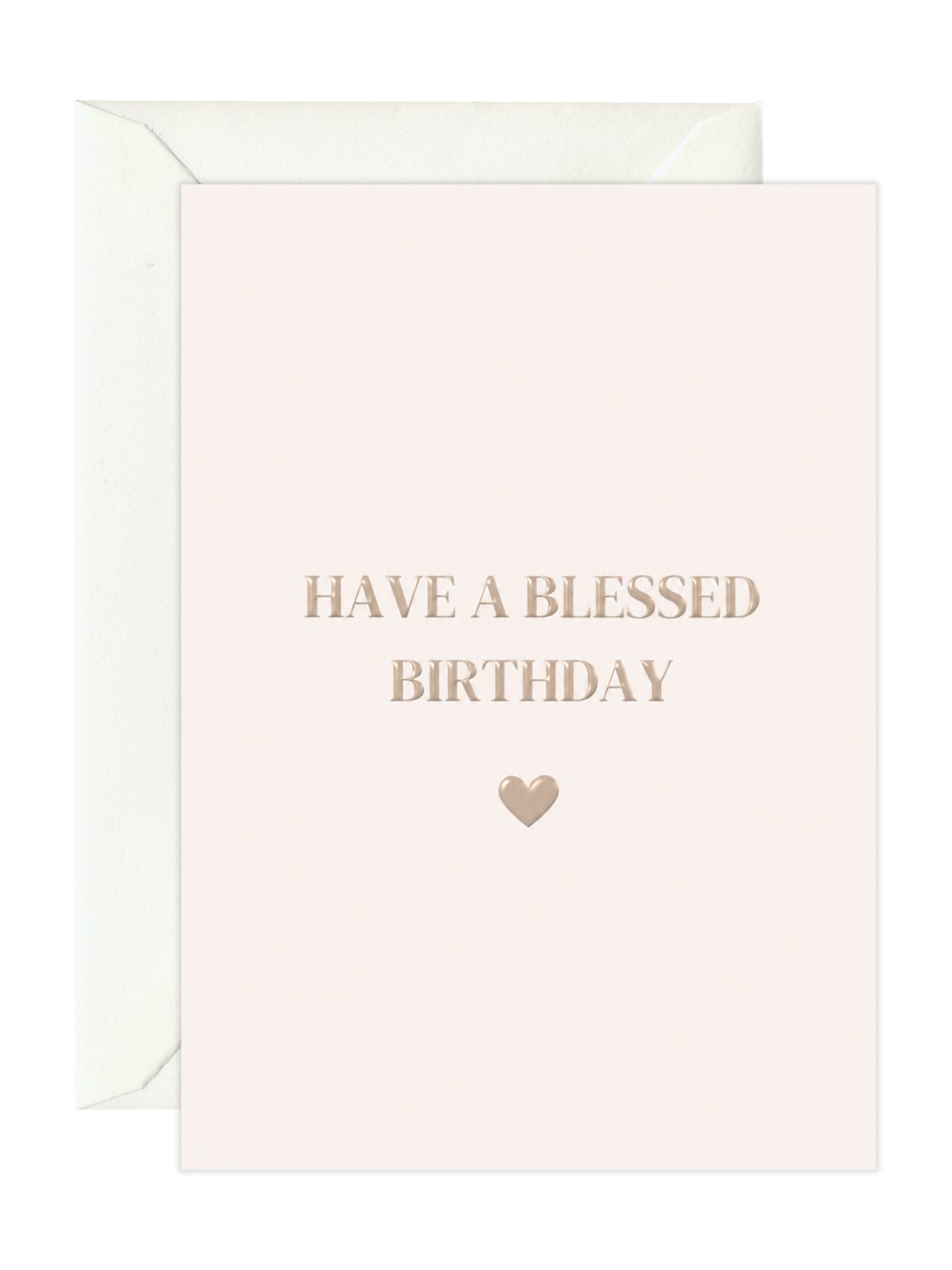 Wenskaart 'Blessed Birthday'