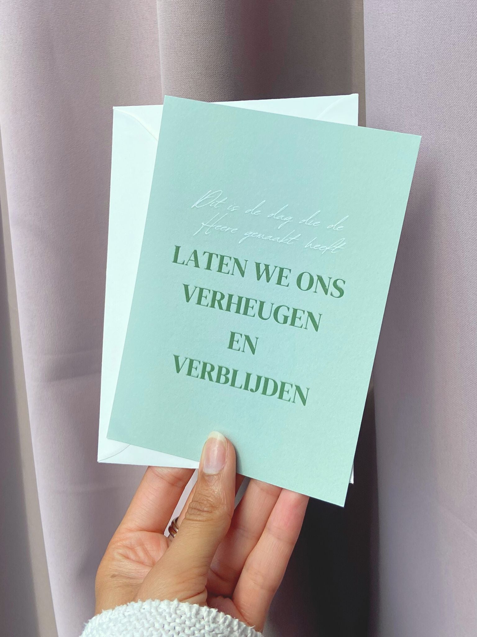 christelijke verjaardagskaart dit is de dag die de heer heeft gemaakt