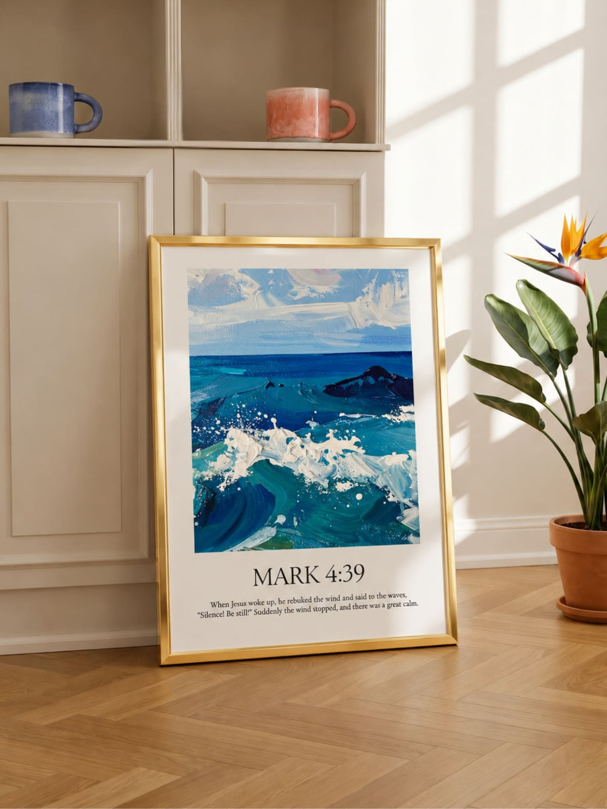 Custom Poster 'Jesus Calms the Storm'