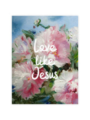 Poster 'Love like Jesus'