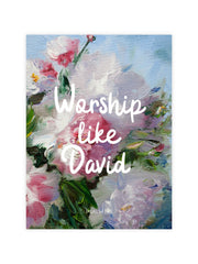 Poster 'Worship like David'