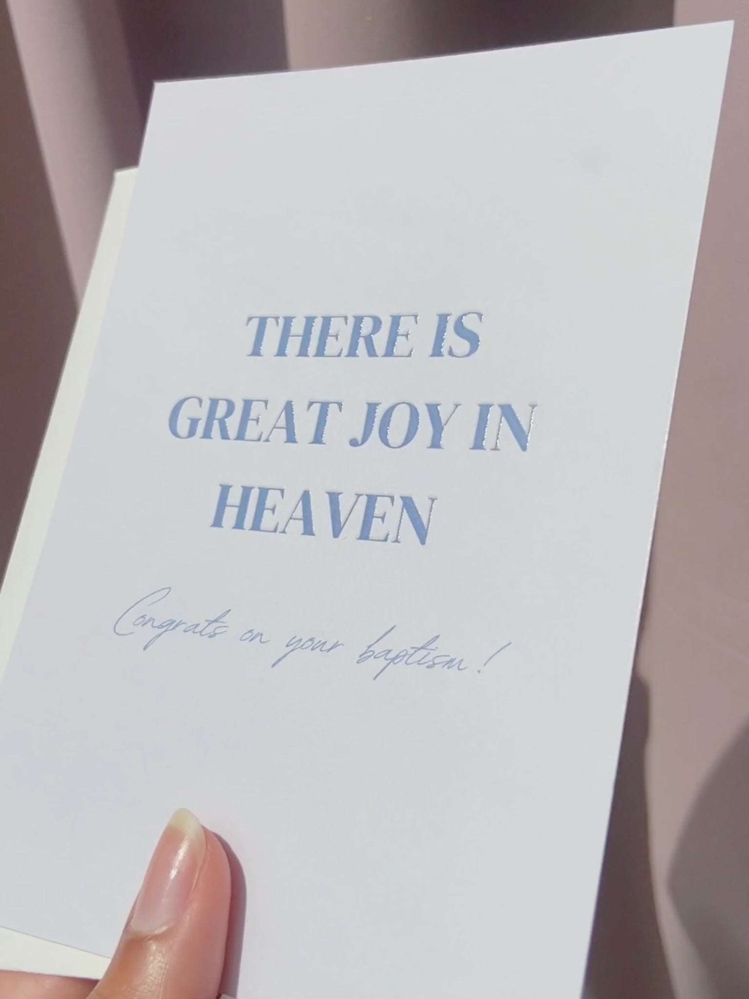 Video laden: gefeliciteerd met je doop kaart christelijk