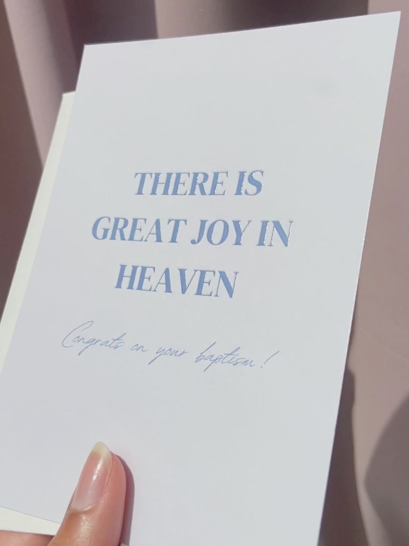 gefeliciteerd met je doop kaart christelijk