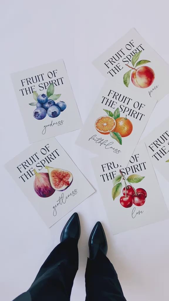 Video laden: Poster 'Fruit of the Spirit' - Gentleness